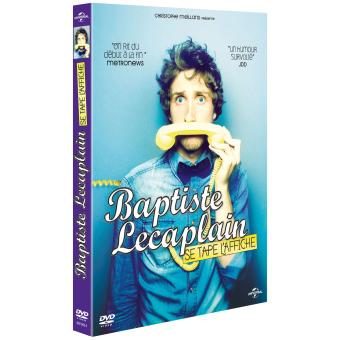 Baptiste Lecaplain se tape l’affiche DVD