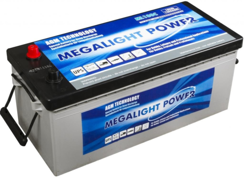 BATTERIE AGM ML 220C MEGALIGHT POWER MONBAT / 12 V 205 AH