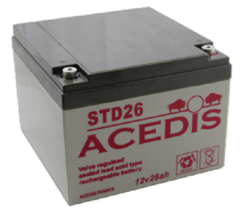 BATTERIE ACEDIS STD26