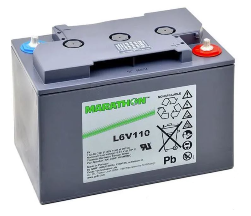 BATTERIE EXIDE MARATHON L6V110 6V 112AH