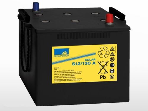 BATTERIE GEL 12 V 130 AH – S12/130A SOLAR SONNENSCHEIN