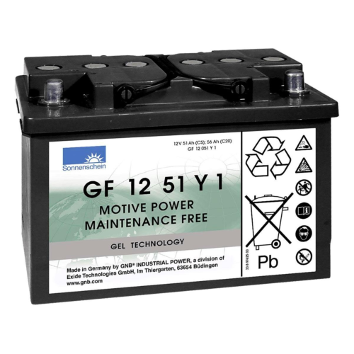 BATTERIE GEL GF 12 51 Y1 SONNENSCHEIN / 12V 51AH