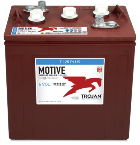 BATTERIE TROJAN T-125 PLUS / 6V 240 AH