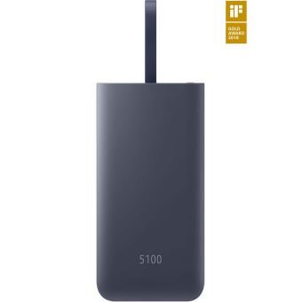 Batterie externe Samsung Charge rapide USB-C Combo 5100 mAh Bleu