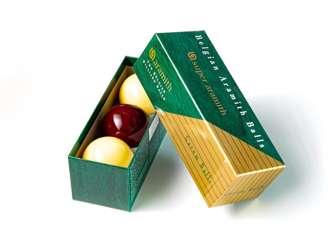 Jeu de billes Français Aramith 61,5 mm