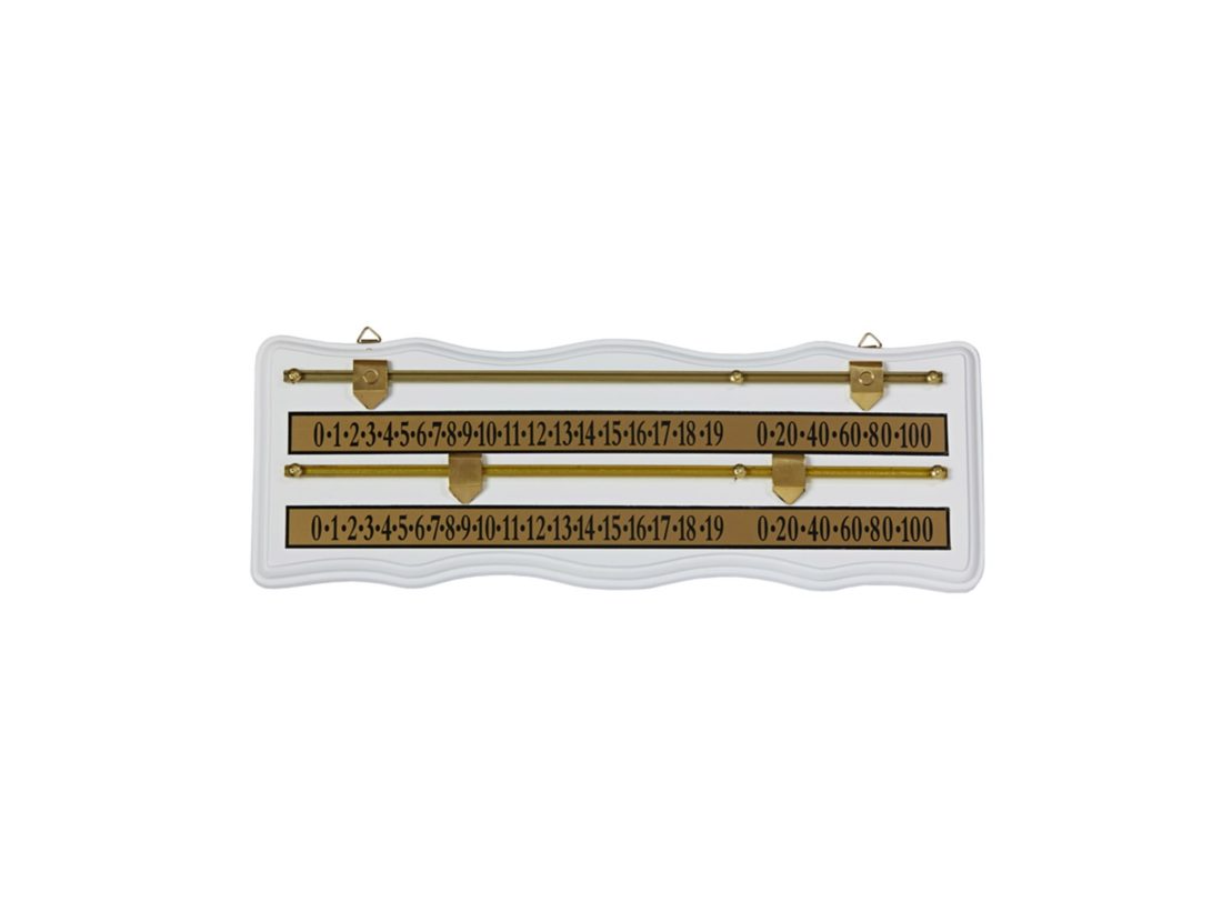 Marqueur 2 joueurs Blanc