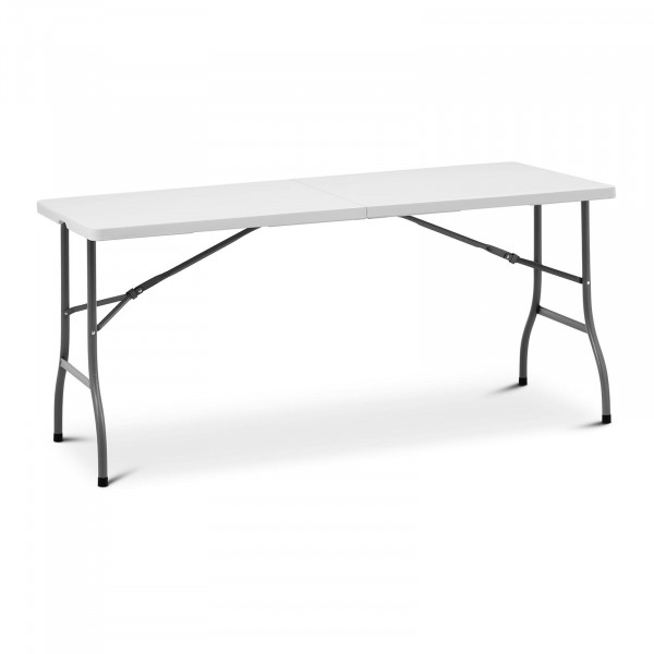 Table pliante – 1 520 x 700 x 740 mm – Royal Catering – 150 kg – Intérieur/extérieur – Blanche