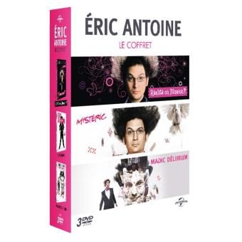 Coffret Eric Antoine Magic delirium DVD