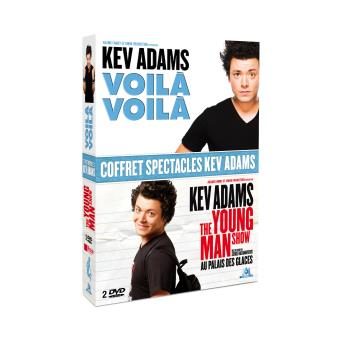 Coffret Kev Adams 2 spectacles DVD