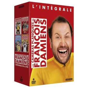 Coffret L’Intégrale des caméras planquées de François Damiens 4 films DVD