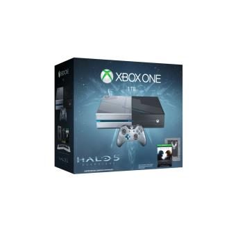 Console Microsoft Xbox One Édition Limitée 1 To + Halo 5 Guardians