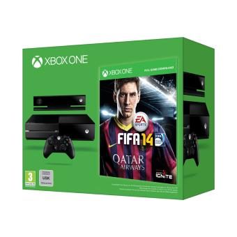 Console Microsoft Xbox One + FIFA 14 + Capteur Kinect