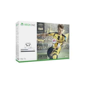 Console Microsoft Xbox One S 1 To Blanc + Fifa 17