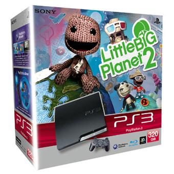 Console PS3 Slim 320 Go Sony + Little Big Planet 2 – Console Playstation 3 Sony