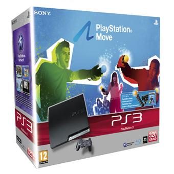 Console PS3 Slim 320 Go Sony + Move – Console Playstation 3 Sony