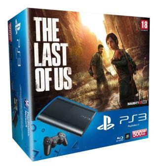 Console PS3 Ultra Slim 500 Go Sony – Console Playstation 3 Ultra slim Sony + The Last of Us