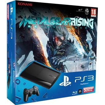 Console PS3 Ultra Slim 500 Go Sony + Metal Gear Rising – Console Playstation 3 Ultra slim Sony