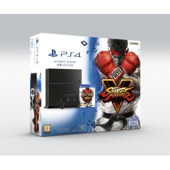 Console PS4 Sony 1 To + Street Fighter V