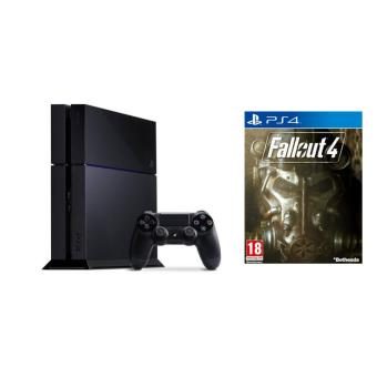 Console PS4 Sony 500 Go Noire + Fallout 4
