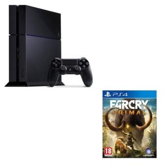 Console PS4 Sony 500 Go Noire + Far Cry Primal PS4