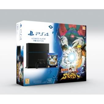 Console Sony PS4 1 To Jet Black + Naruto Shippuden Ultimate Ninja Storm 4