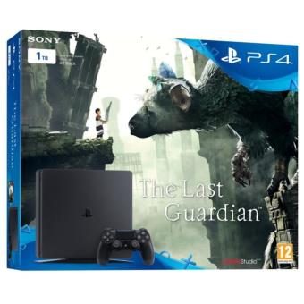 Console Sony PS4 1 To Slim Noir + The Last Guardian