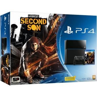 Console Sony PS4 + inFamous Second Son