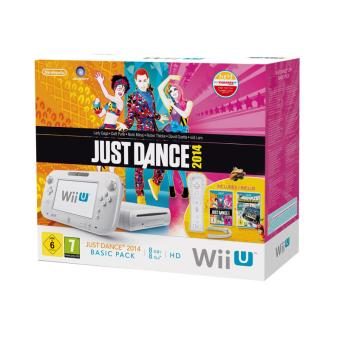 Console Wii U Basic Pack blanche 8 Go Nintendo + Just Dance 2014