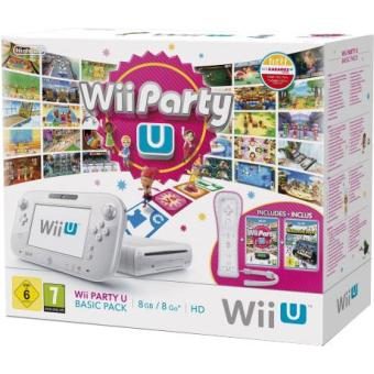 Console Wii U Basic Pack blanche 8 Go Nintendo + Wii Party U