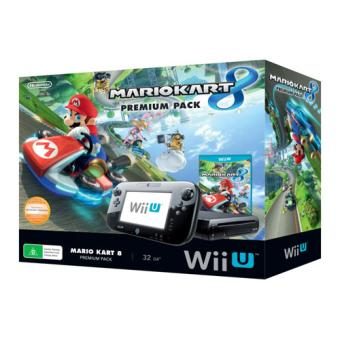 Console Wii U Premium Mario Kart 8 Pack 32 Go Nintendo