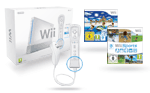 Console Wii blanche Nintendo + Wii Sports et Wii Sports Resort Edition Limitée