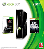 Console Xbox 360 250 Go Microsoft + Alan Wake & Forza Motorsport 3 à télécharger