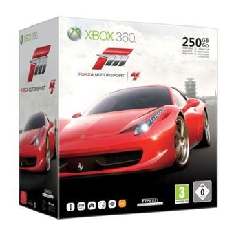 Console Xbox 360 250 Go Microsoft + Forza Motorsport 4