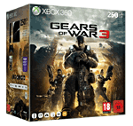 Console Xbox 360 250 Go Microsoft + Gears of War 3