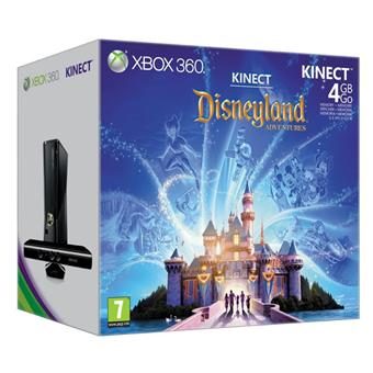 Console Xbox 360 4 Go Microsoft + capteur Kinect + Disneyland Adventures