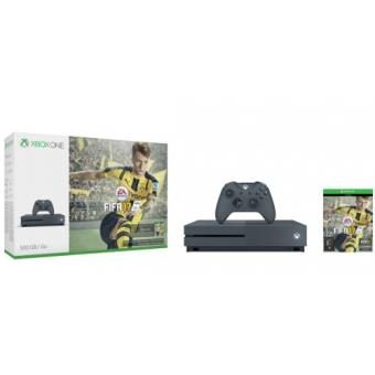 Console Xbox One S 500 Go Grise + FIFA 17