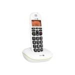 Téléphone Doro PhoneEasy Sans Fil 100 W Blanc