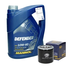 Kit de vidange + Mannol Defender 10W-40 5L, Hyundai i30, Kia Sorento