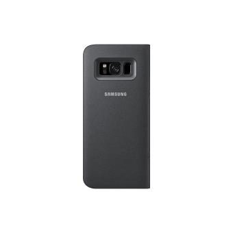 Etui Samsung LED View Noir pour Galaxy S8