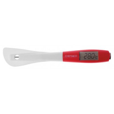 SPATULE THERMOMÈTRE ROUGE