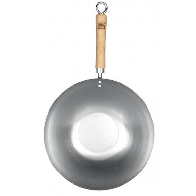WOK ACIER CARBONE 30CM