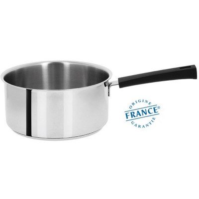 CASSEROLE INOX – MUTINE FIXE NOIR 14CM