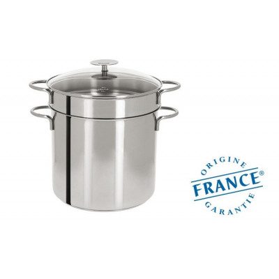 CUIT-PÂTES INOX – MUTINE FIXE 22CM