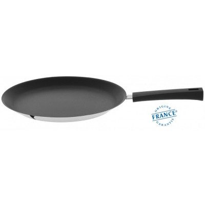 CRÊPIÈRE INOX – ANTI-ADHÉRENT EXCELISS – MUTINE FIXE NOIR 30CM