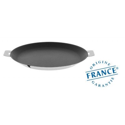CRÊPIÈRE INOX – ANTI-ADHÉRENT EXCELISS – MUTINE AMOVIBLE 30CM