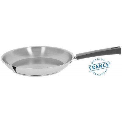 POÊLE INOX – MUTINE FIXE GRIS 20CM