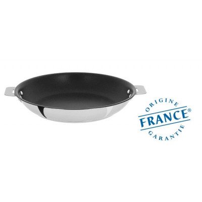 POÊLE INOX – ANTI-ADHÉRENT EXCELISS – CASTELINE AMOVIBLE 26CM