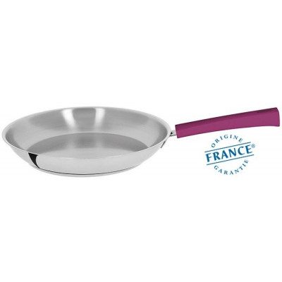 POÊLE INOX – MUTINE FIXE CASSIS 28CM