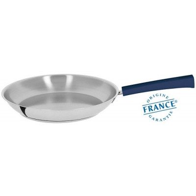 POÊLE INOX – MUTINE FIXE ENCRE BLEUE 28CM