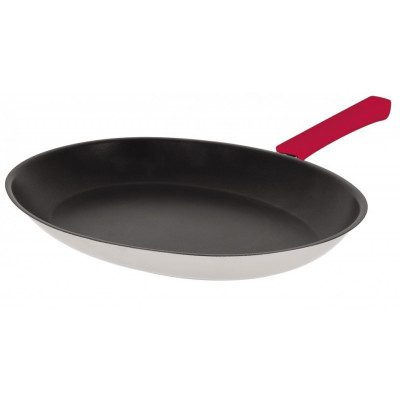 POÊLE OVALE – ANTI-ADHÉRENT EXCELISS – MUTINE FIXE FRAMBOISE